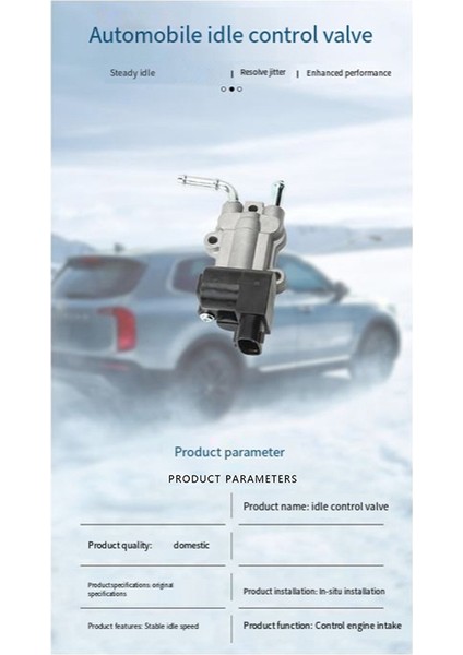 16022-PZA-003 1.3l L4 03-05 Için Araba Rölanti Havası 16022PZA003 (Yurt Dışından)