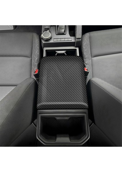 Karbon Fiber Için Araba Orta Konsol Kol Dayama Kutusu Kapağı (Yurt Dışından)