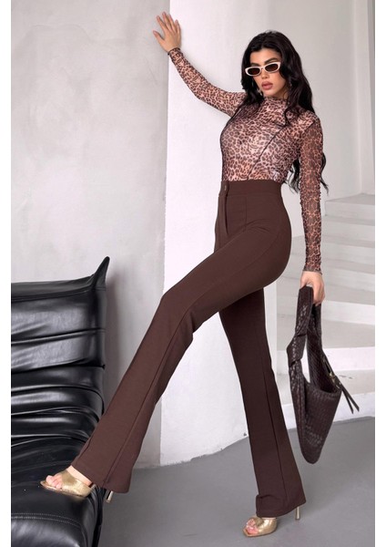 Full Likralı Palazzo Pantolon indirimleri