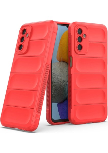 Samsung Galaxy M23 Kılıf Optimum Silikon - Kırmızı - TAWİT7114-8588