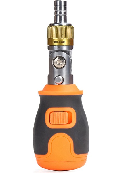 Sekiz Bir Arada Çok Işlevli S2 Toplu 2 Yönlü Cırcır Ayarlanabilir, Turuncu (Yurt Dışından)