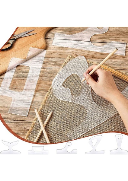 5 Adet Sap Kesme Şablonları Mutfak Kesme Tahtası Şablon Aracı (Yurt Dışından) fırsatları