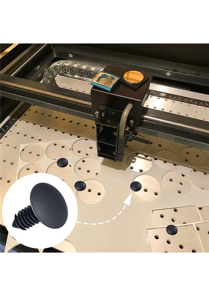 100 Adet 7.5-8 mm Petek Pimleri Petek Lazer Yatak Tutma Pimleri (Yurt Dışından)