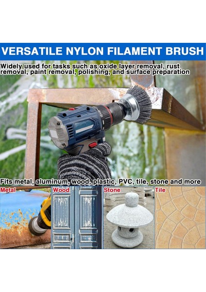 Naylon Filament Fırça-Aşındırıcı Filament Naylon Tel Kıl Matkap (Yurt Dışından) fırsatları
