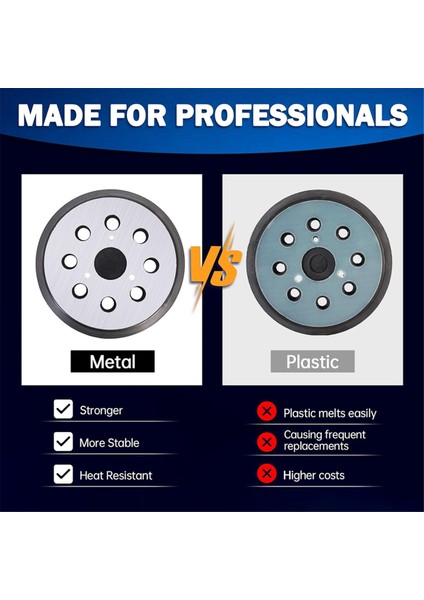 Orbital Zımpara Yedek Pedi, XOB01Z BO5041/K BO5030/K BO5031 Için (Yurt Dışından) fiyatları