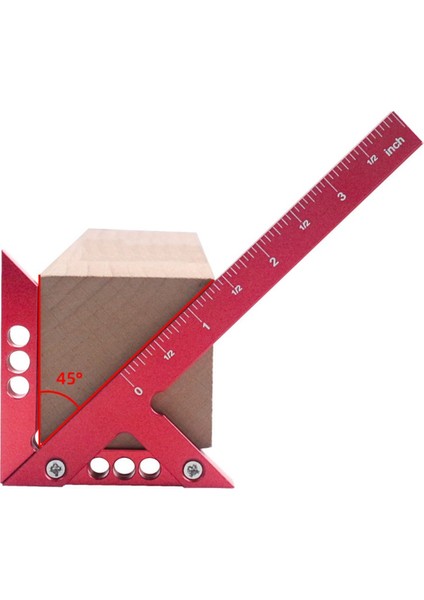 Center Finder Ahşap Işleme Kare 45/90 Derece Merkez Çizici -Inç (Yurt Dışından) indirimleri