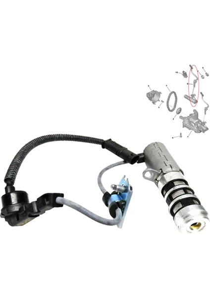 C4 Için Araba Yağ Pompası Sensörü Solenoid Valfi (Yurt Dışından) modelleri