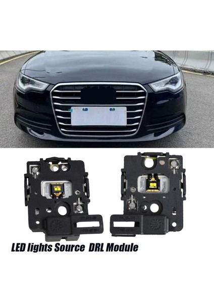 1 Çift 4 LED Işık Kaynağı Gündüz Çalışan Drl Modülü (Yurt Dışından) indirimleri