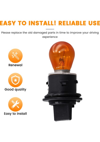 Araba Ampul Tutucusu Montajı Ön Sinyal Lambası Toz Kapağı Soketi (Yurt Dışından) fırsatları