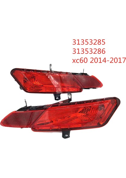 31353285 XC60 14-18 Için Sol Arka Tampon Sis Lambası Reflektörü Ampul Yok (Yurt Dışından)