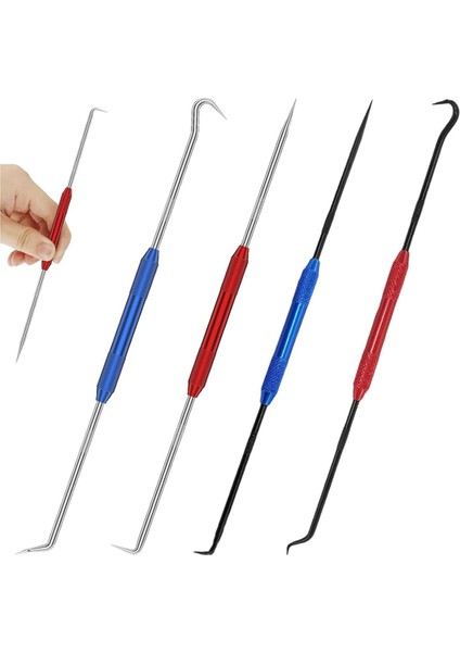 Çift Karalama Aleti, O-Ring Conta Çekme Kancası Karalama Işaretleme Aracı (Yurt Dışından)