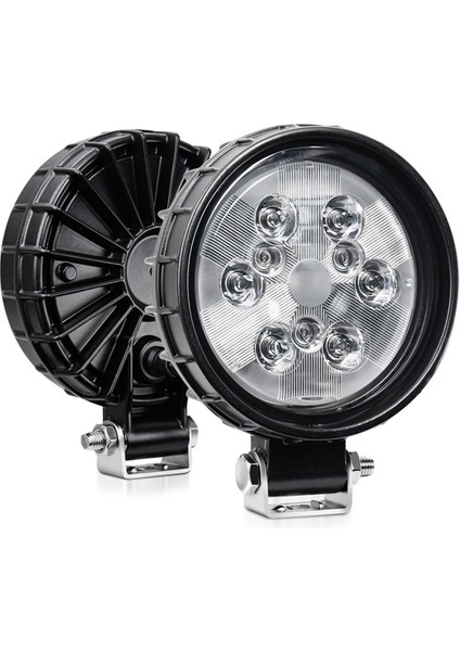 Araba 160W Yuvarlak LED Yardımcı Işık Araba Kamyon Atv Suv Off Road Için (Yurt Dışından)