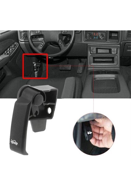 Araba Kaput Mandalı Serbest Bırakma Çekme Kolu Kolu (Yurt Dışından)