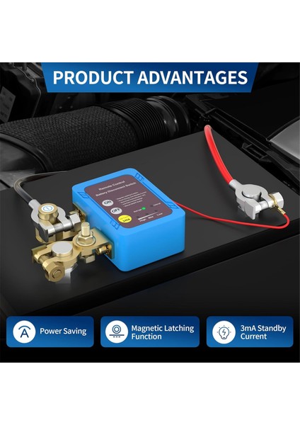12V 240A Uzaktan Kesme Anahtarı Otomatik Güç Kapatma Anahtarı (Yurt Dışından) modelleri