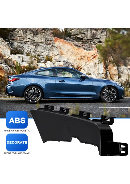 Coupe G22 G82 2021 Sağ Hava Kanalı Kapağı Sis Lambası Çerçevesi (Yurt Dışından) fırsatları