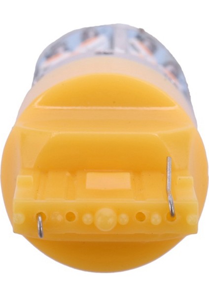T20 7440 W21W LED Ampul Araba Sinyal Lambaları Amber Aydınlatma Için (Yurt Dışından)