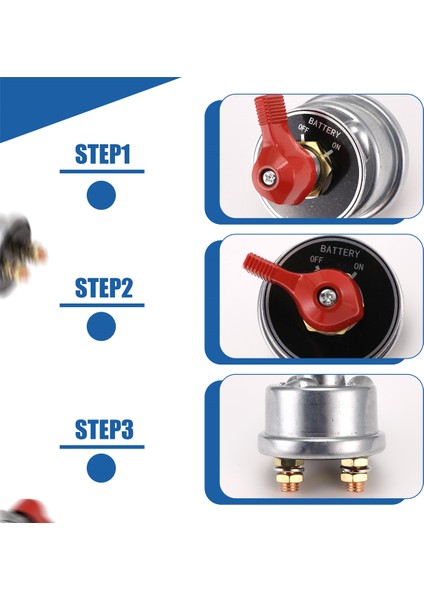 Ana Bağlantı Kesme Anahtarı 4 Awg 1ft Kablo Seti Kırmızı (Yurt Dışından) fırsatları