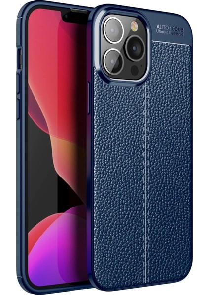 iPhone 15 Pro Kılıf Auto Focus Kapak - Lacivert - CPT103313-9056