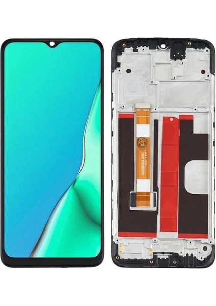 Oppo A15 Çıtalı Ekran LCD Dokunmatik