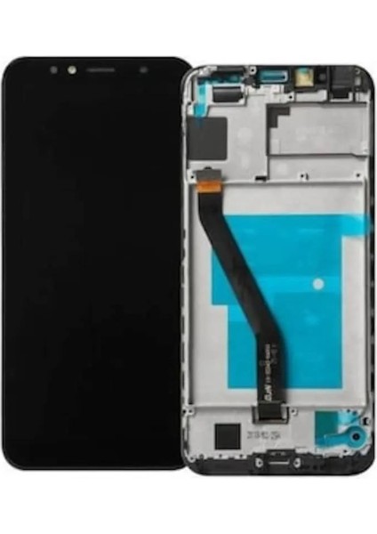 Huawei Y6 2018 Çıtalı Siyah Uyumlu Ekran LCD Dokunmatik