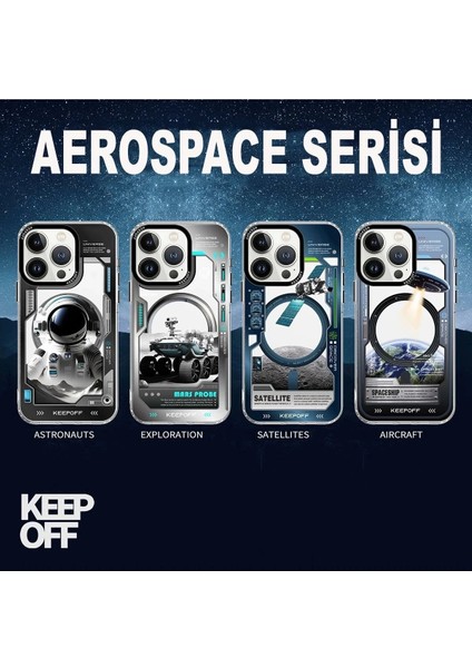 iPhone 15 Pro Max Aerospace Magsafe Kapak - Aircraft indirimleri