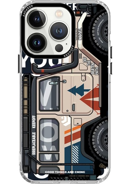 iPhone 15 Pro Max Cross Country Travel Magsafe Kapak - Jungle