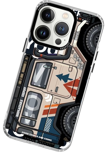 iPhone 15 Pro Max Cross Country Travel Magsafe Kapak - Jungle fiyatları