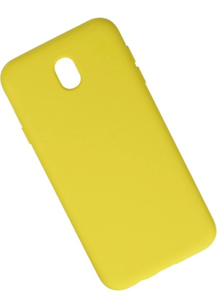 Samsung Galaxy J7 Pro / J730 Kılıf Nano Içi Kadife Silikon - Sarı - CPT105968-1836 fiyatları
