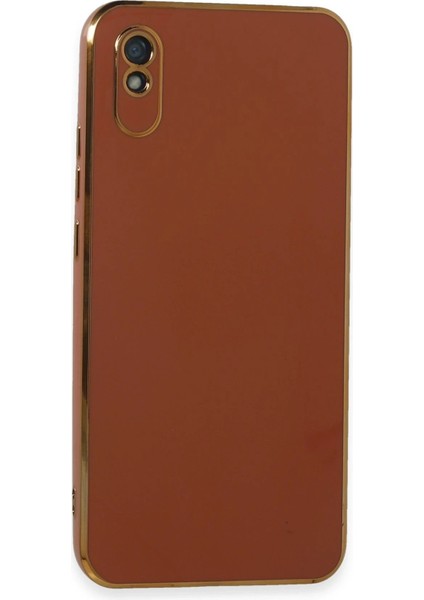 Xiaomi Redmi 9A Kılıf Volet Silikon - Kırmızı - CPT106883-4007