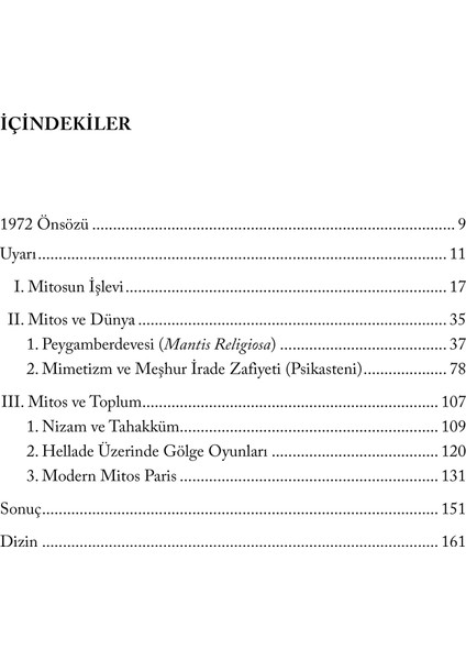 Mitos ve Insan