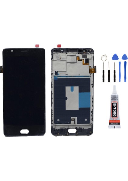 Oneplus 3t OLED Ekran LCD Dokunmatik Tamir Seti Hediyeli