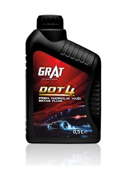GRAT-600004 - Fren Hıdrolıgı Dot 4 500 Ml.