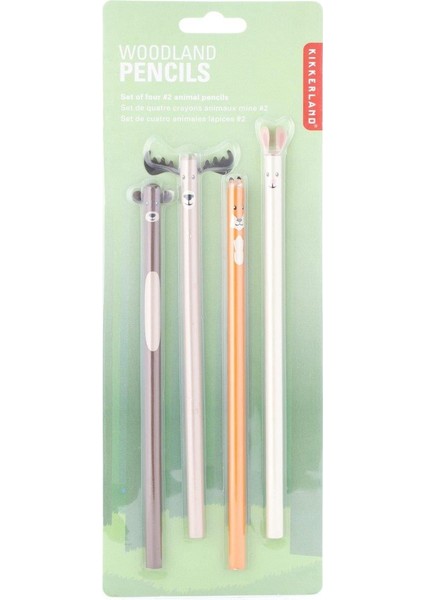 Kalem Hayvan Şekilli 4'lü Kalem Seti fiyatları