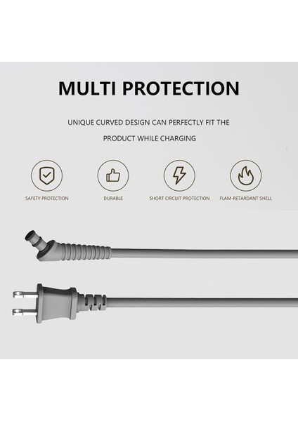 Dyson HS01/HS05 Airwrap Saç Şekillendirici Saç Çubuğu Için Yedek Bukle Makinesi Kablosu Güç Kablosu Ac Şarj Kablosu Ab Fişi (Yurt Dışından) modelleri