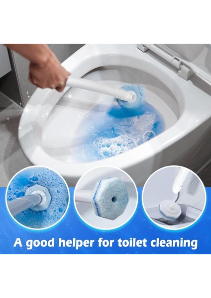 Tek Kullanımlık Tuvalet Başlıkları Için 50 Adet Yükseltilmiş Tuvalet Çubuğu Yedekleri Tuvalet ve Banyo Temizliği Için Çoğu Tuvalet Çubuğu Yedekleri (Yurt Dışından) modelleri