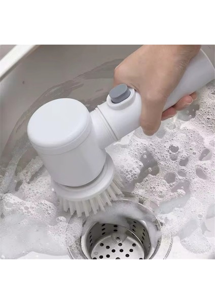 Kablosuz Elektrikli Temizleme Fırçası-Mutfak, Banyo, Bulaşık, Tencere ve Tavalar Için Çok Işlevli El Tipi Elektrikli Fırça (Yurt Dışından) fiyatları