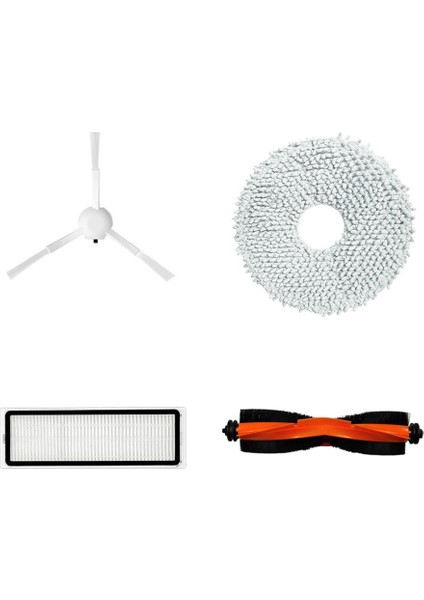 Xiaomi Robot Vacuum X20 + / X20 Plus Aksesuarları Parçalar Ana Yan Fırça Hepa Filtre Paspas Bezi Toz Torbaları Yedek Parça (Yurt Dışından) fiyatları