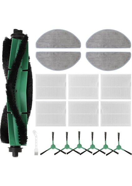18 Parça Set, Yedek Parçalar Ana Fırça, Yan Fırça, Filtre, Irobot Y0140/Y0110 Robotik Süpürgeler Için Paspas Pedi (Yurt Dışından) fiyatları
