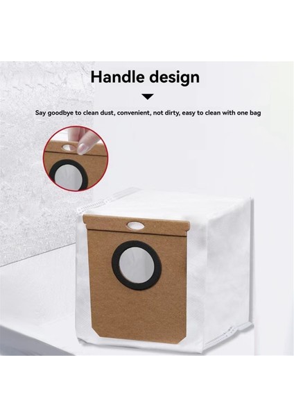 Eufy L50/L60/H9/CONGA 8290 Süpürge Aksesuarları Için 12 Adet Toz Torbası Uzun Ömürlü ve Iyi Çalışmak Için Üretilmiştir (Yurt Dışından) indirimleri