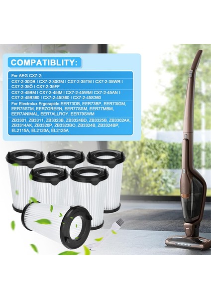 Aeg AEF150 Için Cx7 Filtresi Cx7-2 Classic x Için Yedek Filtreler Esneklik Ergorapido Pil El Tipi Vakum Filtresi (Yurt Dışından) fiyatları