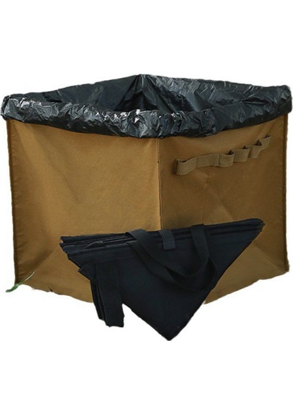 Depolama Kutusu Katlanır Üçgen Çöp Kutusu Kamp Ekipmanları Depolama Kutusu Piknik Taşınabilir Büyük Kapasiteli Depolama Kutusu B (Yurt Dışından) modelleri