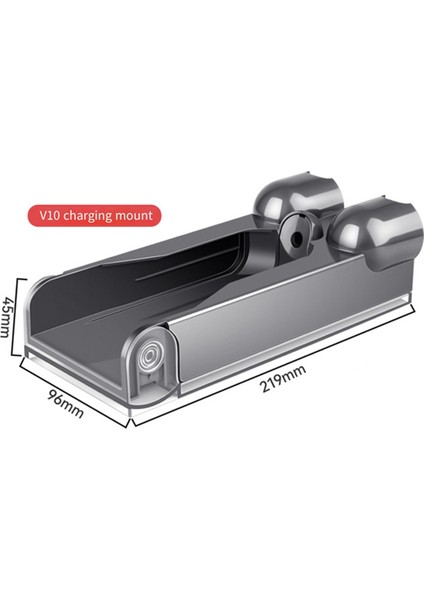 Dyson V10 Kablosuz Dikey Elektrikli Süpürge Ataşmanları Için Duvara Monte Yerleştirme Istasyonu Şarj Tabanı Rafı (Yurt Dışından) modelleri