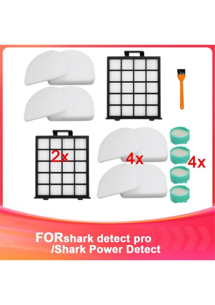 AZ4002 Filtre Shark Detect Pro/shark Power Detect Dik Vakum AZ4000 AZ4002 AZ4000C ile Uyumlu (Yurt Dışından)