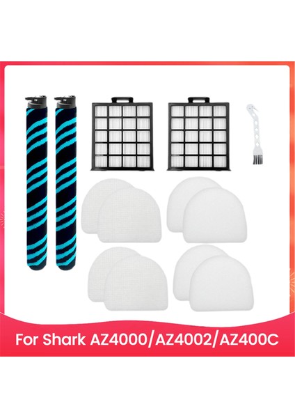 9 Adet Vakum Fırçası ve Filtre Aksesuarları Seti Shark AZ4002 AZ4000 AZ400C Vakum Süpürgesi Aksesuarları Yedek Parçaları (Yurt Dışından)