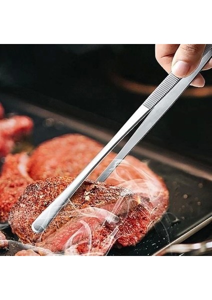 Yiyecek Servis Maşası Air Fryer Master Chef Şef Cımbızı Et Kızartma Barbekü Aleti 30 cm fırsatları