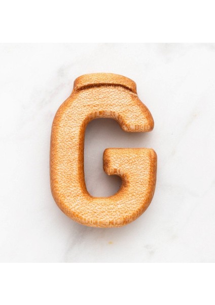 Hobi Baby Organik Ahşap Harf - Ğ