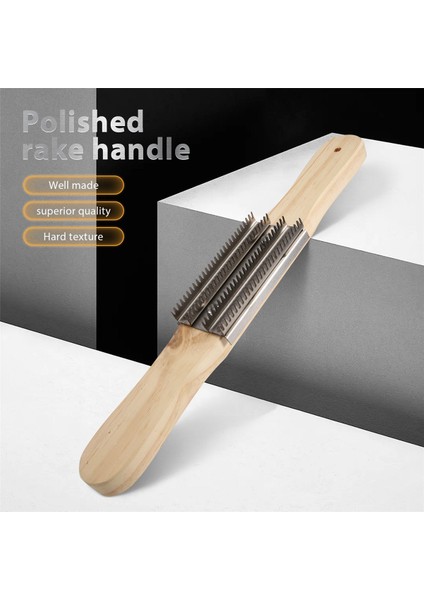 Ahşap Saplı 15 Inç Parlatma Tırmığı Temizleme Parlatma Tekerleği Veya Hava Yolu Parlatma Tekerleği (Yurt Dışından) fırsatları