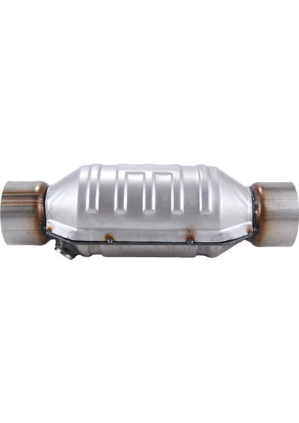 Evrensel Katalitik Konvertör 3 Inç 400 Hücre Yüksek Akışlı Susturucu Katalitik Konvertör Euro 1 Yuvarlak Paslanmaz Çelik (Yurt Dışından)