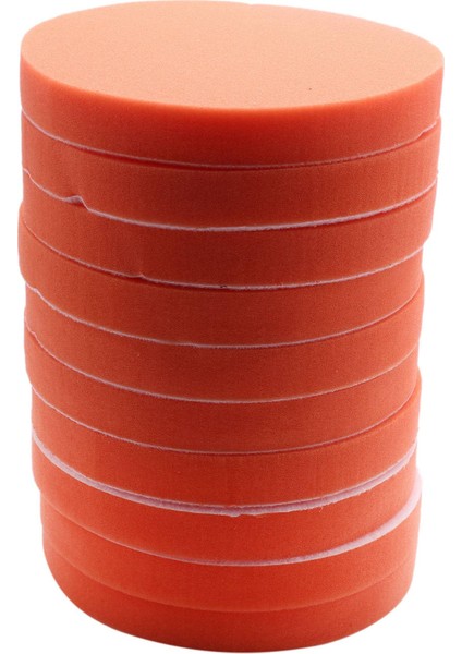 10 Adet 180 mm 7 Inç Düz Sünger Brüt Cilalama Parlatma Pedi Seti Araba Cilası Temiz Ağda Oto Boya Bakım Bakımı (Yurt Dışından)