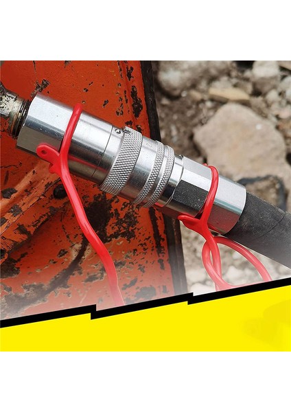 1/2 Inç Npt Hidrolik Bağlantı Parçası Skid Steer Bobcat Düz Yüzlü Hızlı Bağlantı Bağlantı Parçaları 2 Adet Toz Kapağı ile (Yurt Dışından) fırsatları